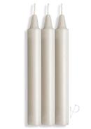Lacire Drip Pillar Candles - White