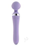 Playboy Vibrato Rechargeable Silicone Dual Ended Wand -...