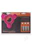 Oxballs Heavy Squeeze Ballstretcher With Stainless Steel Weights - Hot Pink
